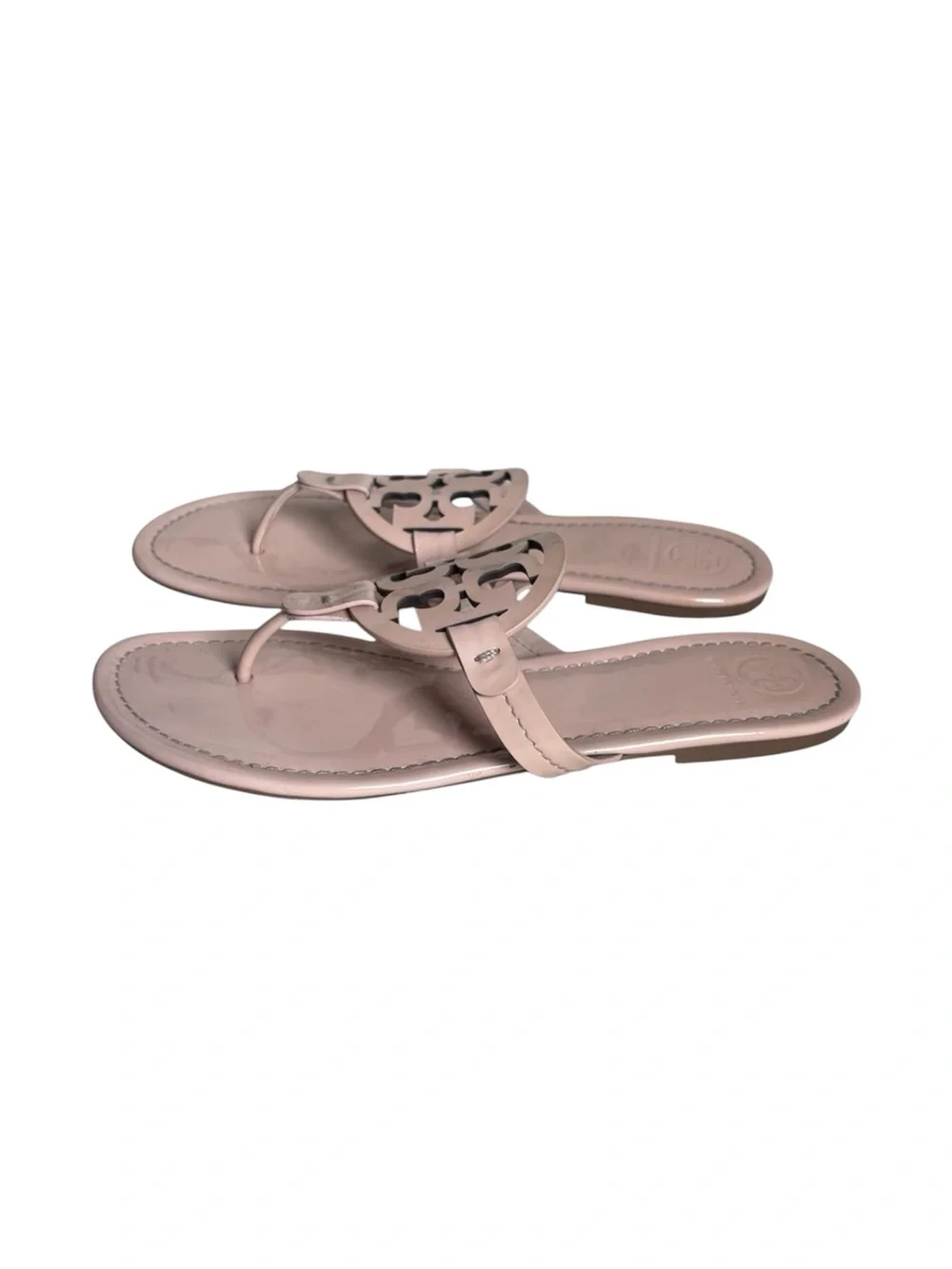 ✨Tory Burch Patent Leather Miller Sandals Women’s Size 9.5✨